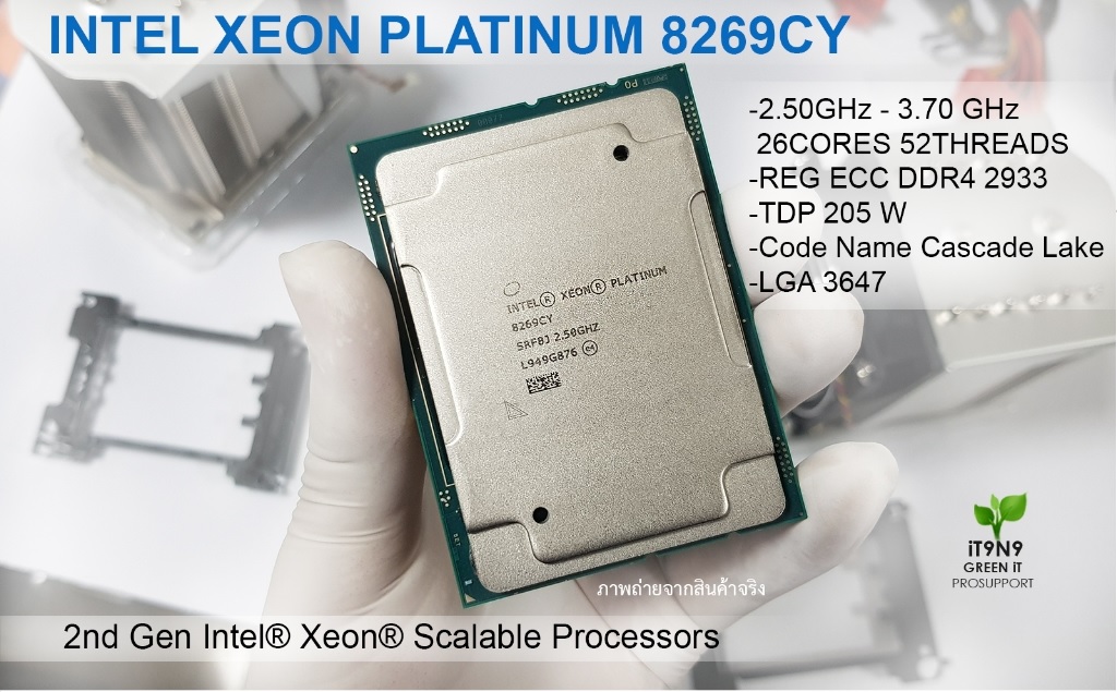 Intel xeon platium 8269CY